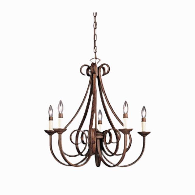 Rental store for rustic wrought iron tent chandelier in the San Jose metro area