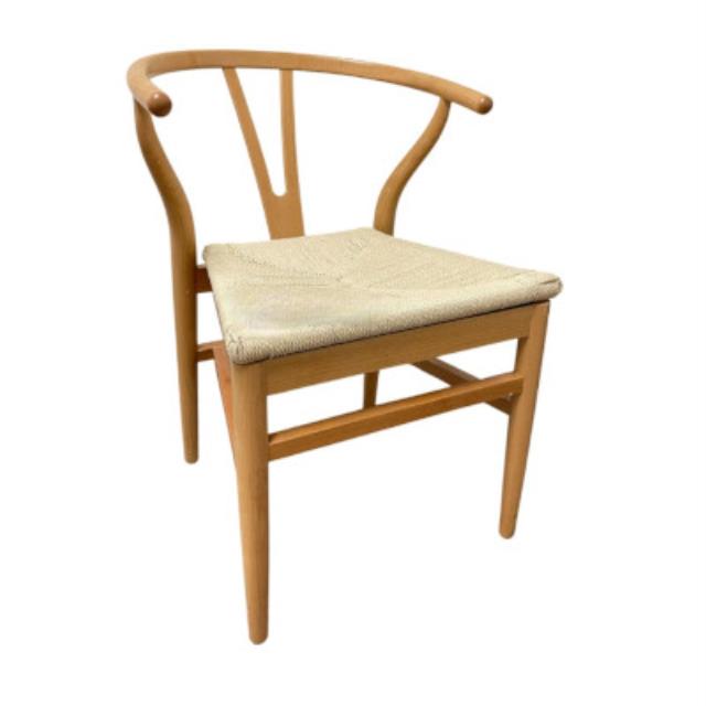 Rental store for wishbone chair natural in the San Jose metro area